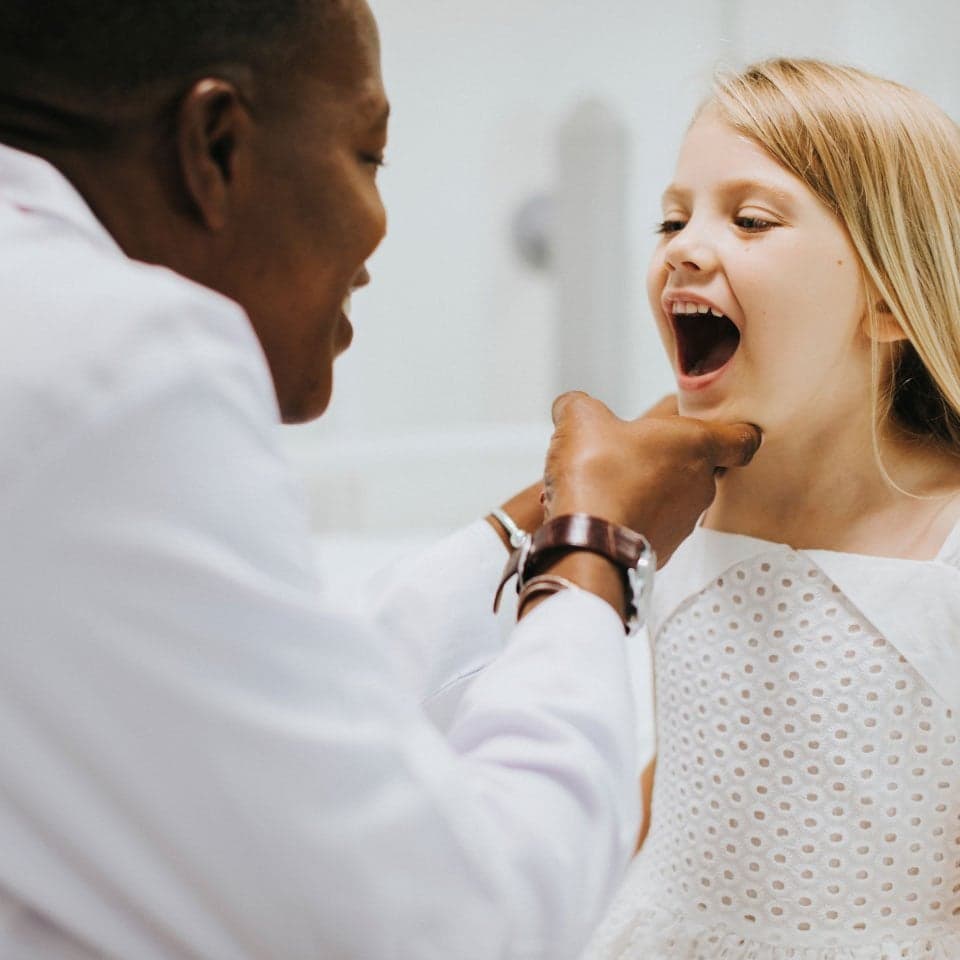 Dental crown fitting at The Dentist in Dubai