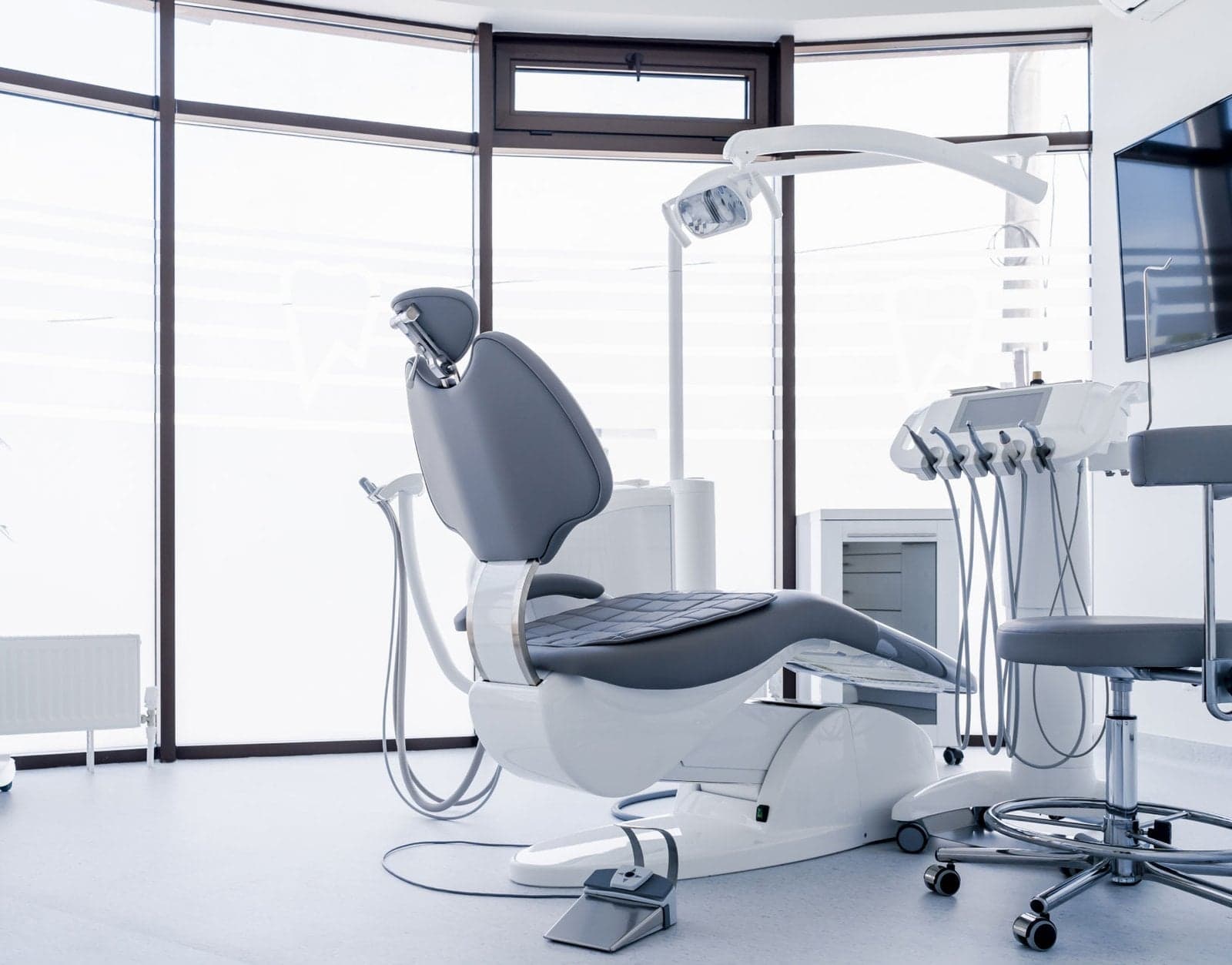 A treatment room at The Dentist in Al Qusais, Dubai